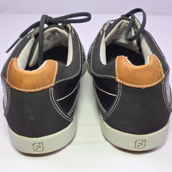 FootJoy FJ Contour Casual SpikeLess Golf Shoes Men's Size 8 M Black 54244 - Picture 7 of 12